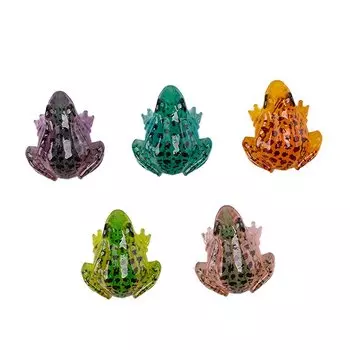 5 шт., Лягушки из смолы, светящиеся в темноте