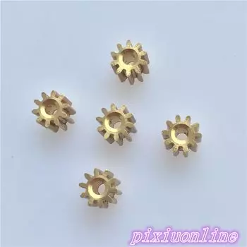 5 шт. медных шестеренок K091Y для микромотора