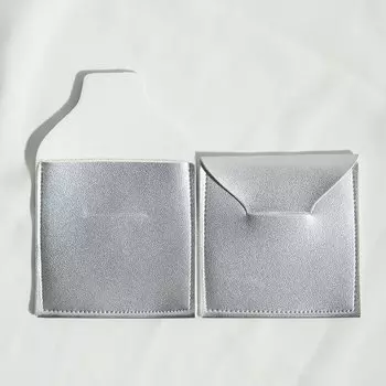 5 шт., мешочки-вкладыши для ювелирных изделий, из ПУ кожи