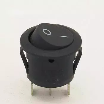 5 шт. мини круглые черные переключатели SPDT FAMCDI