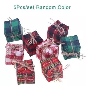 5 шт. Миниатюрная Рождественская елка для кукольного домика KittenBaby