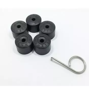 5 шт. OEM колпачки для гайки колеса для Jetta Golf 5 Passat B6 EOS Tiguan Caddy Polo Scirocco 1K0 601 173