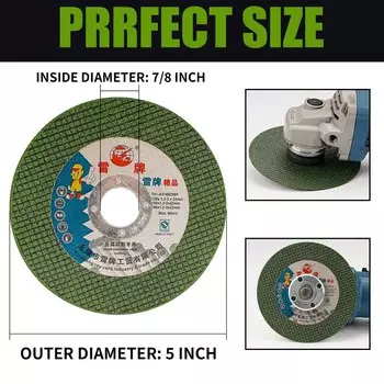 5 шт. отрезных дисков по металлу 125 мм SI FANG