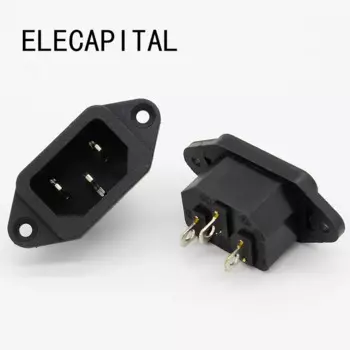 5 шт. панельные розетки ELECAPITAL IEC 320 C14