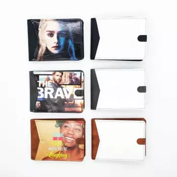 5 шт./партия, мужские бумажники из искусственной кожи