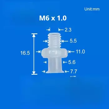 Пластиковые адаптеры Luer Lock FLATWORLD 5 шт.