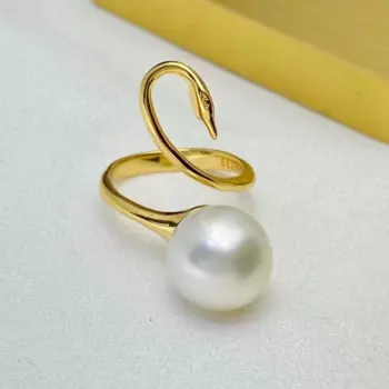 5 шт./партия, регулируемые кольца из серебра 925 пробы, 10-12 мм