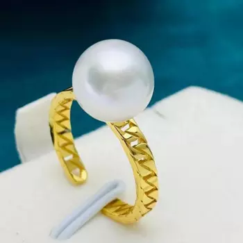 5 шт./партия, регулируемые кольца из серебра 925 пробы, 10-11 мм