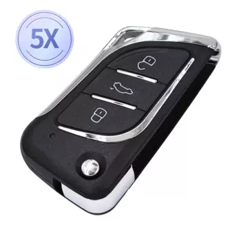 5 шт./партия, универсальный пульт дистанционного управления с 3 кнопками