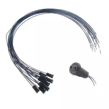 5 шт. патрон лампы G4, черный бакелитовый/белый керамический, QINGYING