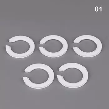 5 шт., переходники для ламп E27-E14, белые, HUXUAN