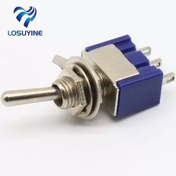 5 шт., переключатель ON-ON SPDT, 2 позиции, фотоэлемент, 6 А, 125 в