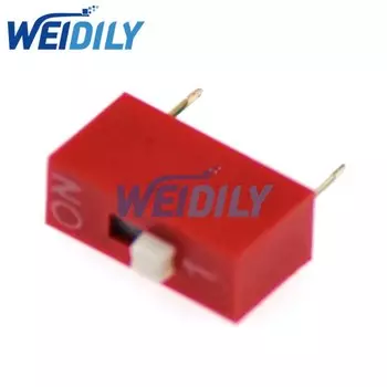 5 шт. переключатель слайда WEIDILY красный пластик