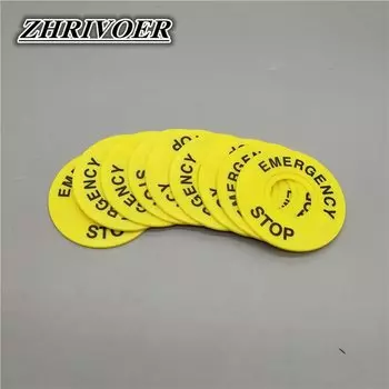 5 шт. пластиковые кнопки аварийной остановки ZHRIVOER
