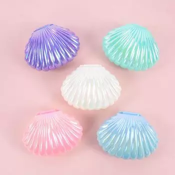 5 шт. пластиковые подарочные коробочки в форме ракушек ZQCXLD
