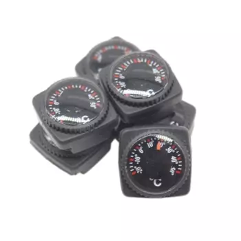 5 шт. Пластиковый термометр FARAJIAJ 20 мм черный