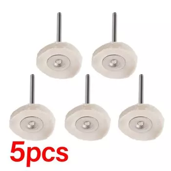 5 шт., полировальная ткань, полировальный круг, буферная подушечка, хлопок для Dremel, форма для ювелирных изделий, полость, медицинское оборудование, полировальное колесо, головка щетки