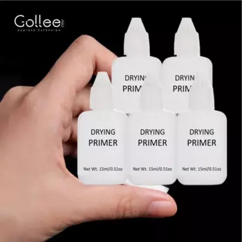 5 шт., праймер для ресниц Gollee, используемый перед наращиванием ресниц, применяется для всех видов ресниц для склеивания, прозрачный клей для наращивания ресниц