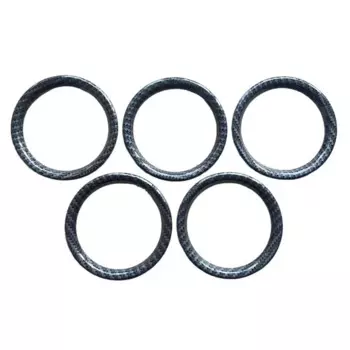 5 шт., приборная панель, розетка для кондиционера, вентиляционное кольцо, накладка из АБС-пластика, внутренний комплект из углеродного волокна для Suzuki Vitara 2015-2020