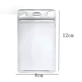 5 шт., прозрачные держатели для удостоверений Pelsone