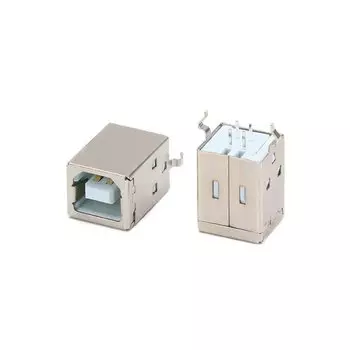 5 шт., разъем USB 2.0, тип B, 180 градусов, CORE SET