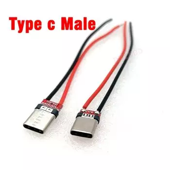 5 шт. разъемы USB-C WCLDDCH Micro USB 2Pin
