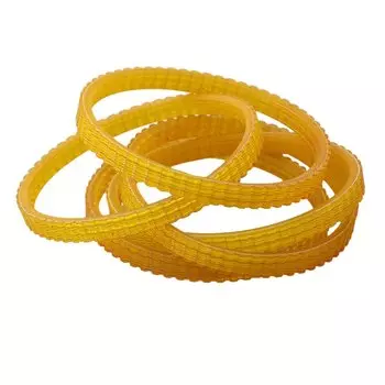 5 шт., ремни привода для шлифовальных станков VIBRATITE, резиновые, 250 мм