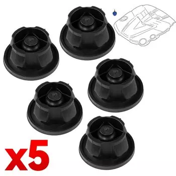 5 шт. резиновые ручки крышки двигателя для Mercedes Benz S204 W212 X164 X204 W251 V251 W221 Viano Vito W639 Sprinter 906 2006-2020