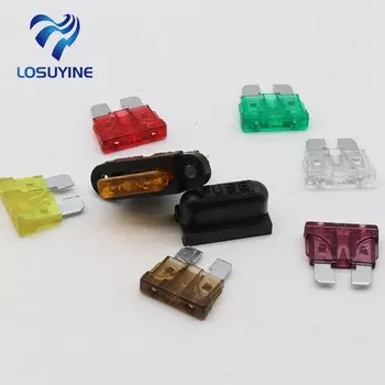 5 шт. штепсельный автоматический держатель предохранителя + 5 шт. автоматических предохранителей