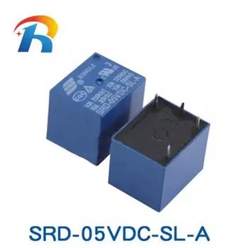 5 шт. силовые реле SRD 05V 06V 09V 12V 18V 24V 48VDC SL A SRD-5VDC-SL-A SRD-12VDC-SL-A SRD-24VDC-SL-A 10A 250VAC SRD 4-контактное реле