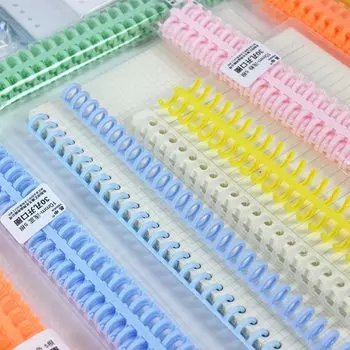 5 шт. спиральные кольца LZN для 30 отверстий A4 A5 A6