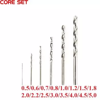 5 шт. спиральные сверла из нержавеющей стали Your Cee 0,5-5 мм