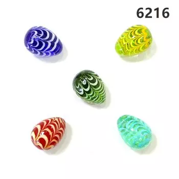 5 шт., стеклянные фигурки яиц, JSSMTLP