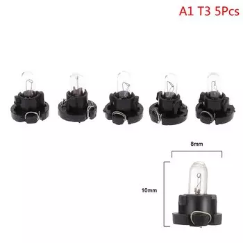 5 шт. супер яркие светодиодные лампы T3 T4.2, освещение салона автомобиля, клин, приборная панель, индикатор обогрева, автолампы, 12 В, светодиодные автомоторы