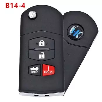 5 шт., универсальные дистанционные ключи для Mazda, модели B
