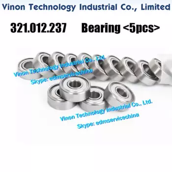 (5 шт./упак.) 321.012.237 edm шариковый подшипник для agiechar.comactspark FW 1, FW 2, FW 3 edm запасные части 321012237
