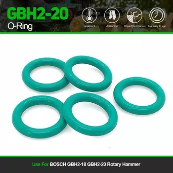 5 шт. Уплотнительное кольцо поршня для BOSCH GBH2-18 GBH 2-18 2-20 GBH2-20