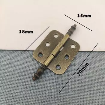 5 шт. Винтажные маленькие деревянные петли с 6 отверстиями XinqiHQ