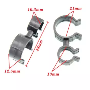 5 шт Зажим для шланга для автомобильной трубки Volkswagen Golf 6 GTI Magotan Sagitar CC Tiguan Passat, пластиковый крепежный зажим