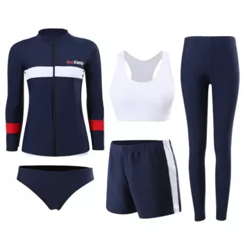 5 шт., женские спортивные костюмы для фитнеса, йоги, бега