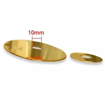 5 шт. Пластины для люстры Symcore золотого цвета