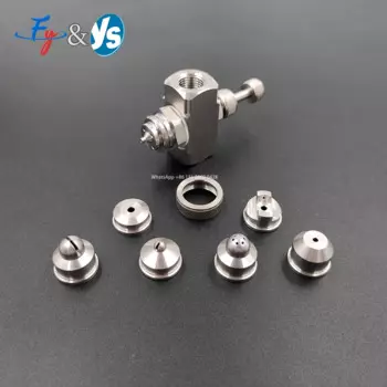 5 штук распылитель воздуха, нержавеющая сталь 1/4 ”, Siphon Fan Spray