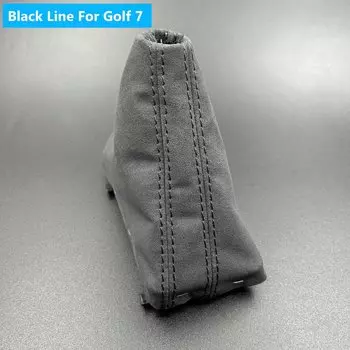 5GG 713203 A для LHD автоматическая VW Golf 7 MK7 7,5 DSG ручка переключения передач замшевая кожаная ручка переключения передач чехол