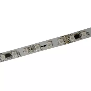5mX Высококачественная цифровая 5050 RGB полноцветная светодиодная лента WS2811 12 В постоянного тока 60 светодиодов/м 20 ИС/м доступны белые/черные печатные платы