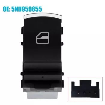 5ND959855 5K3959857 5ND959565B 1KD959833 5ND941431B Кнопка стеклоподъемника для VVW Passat B6 CC Eos Golf 5 6 Plus GTI