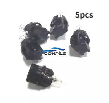 5 шт. для Toshiba 12V1.2W V-2 маленькая лампочка-индикатор автомобиля приборная лампа