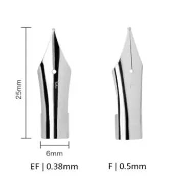 Перьевые ручки MONTE MOUNT из нержавеющей стали 5 шт.