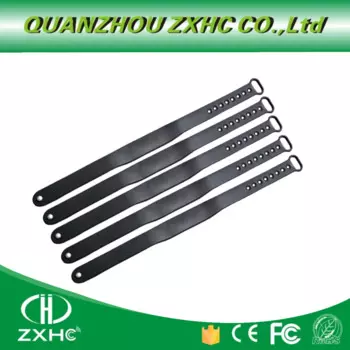 (5 шт./лот) 125KHZ Регулируемый силиконовый водонепроницаемый RFID браслет TK4100 ID метки