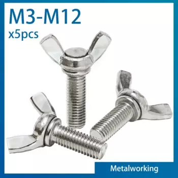 Болты с крыльями бабочки из нержавеющей стали XMSJ 6-100 мм