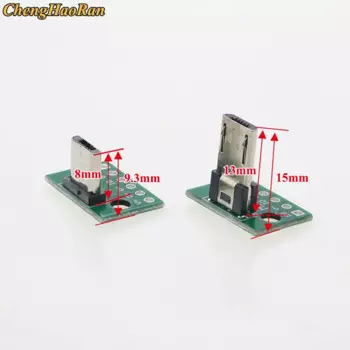 ChengHaoRan micro usb male test board